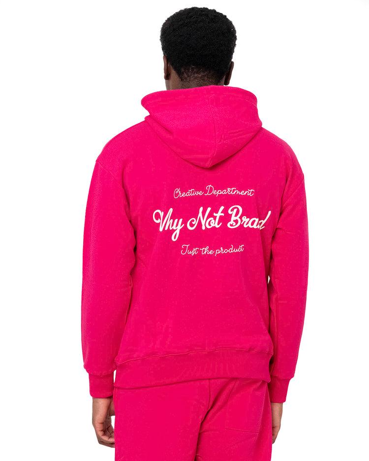 Why not brand Felpa con Cappuccio e Stampa Slogan sul Retro Offerte