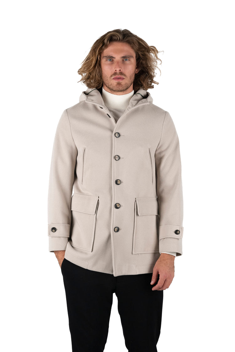 Why not brand Cappotto con cappuccio Italy