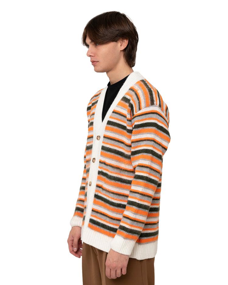 Why not brand Cardigan a righe in Mohair In Linea