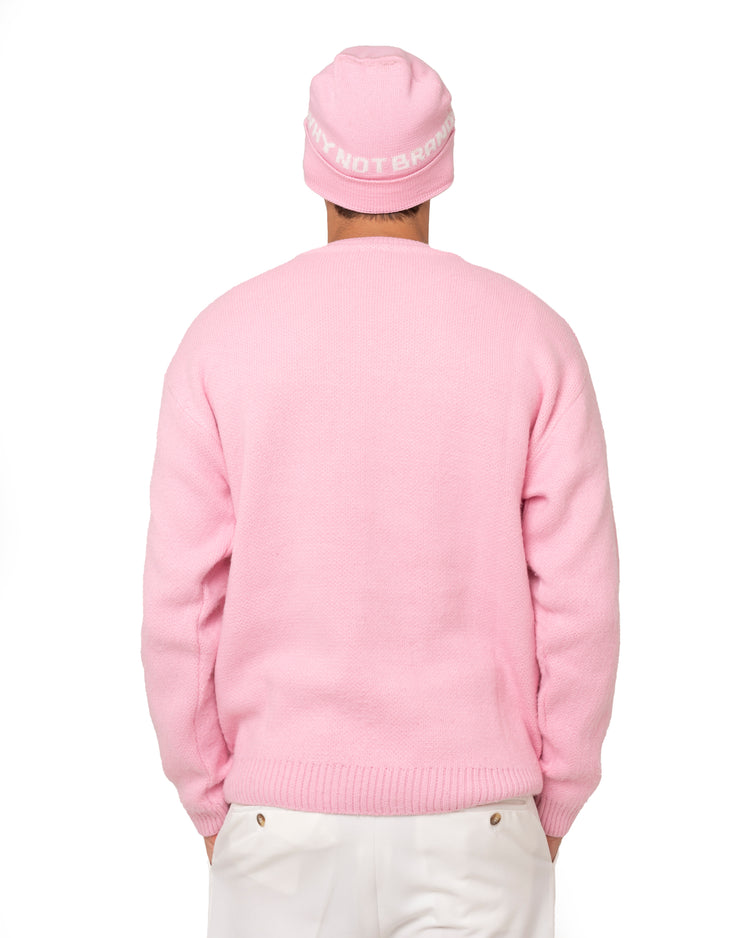 Why not brand Maglione girocollo in Mohair con logo Qualità