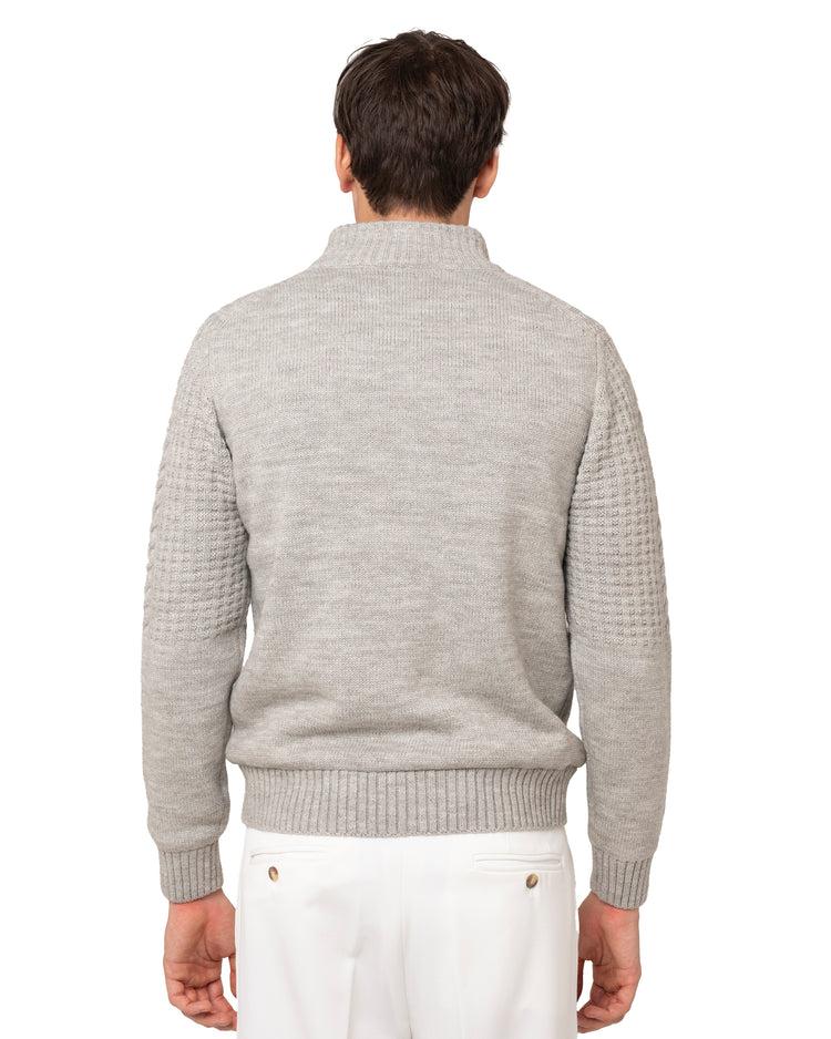 Why not brand Maglione con zip ed interni in pelliccia Prezzo Ridotto