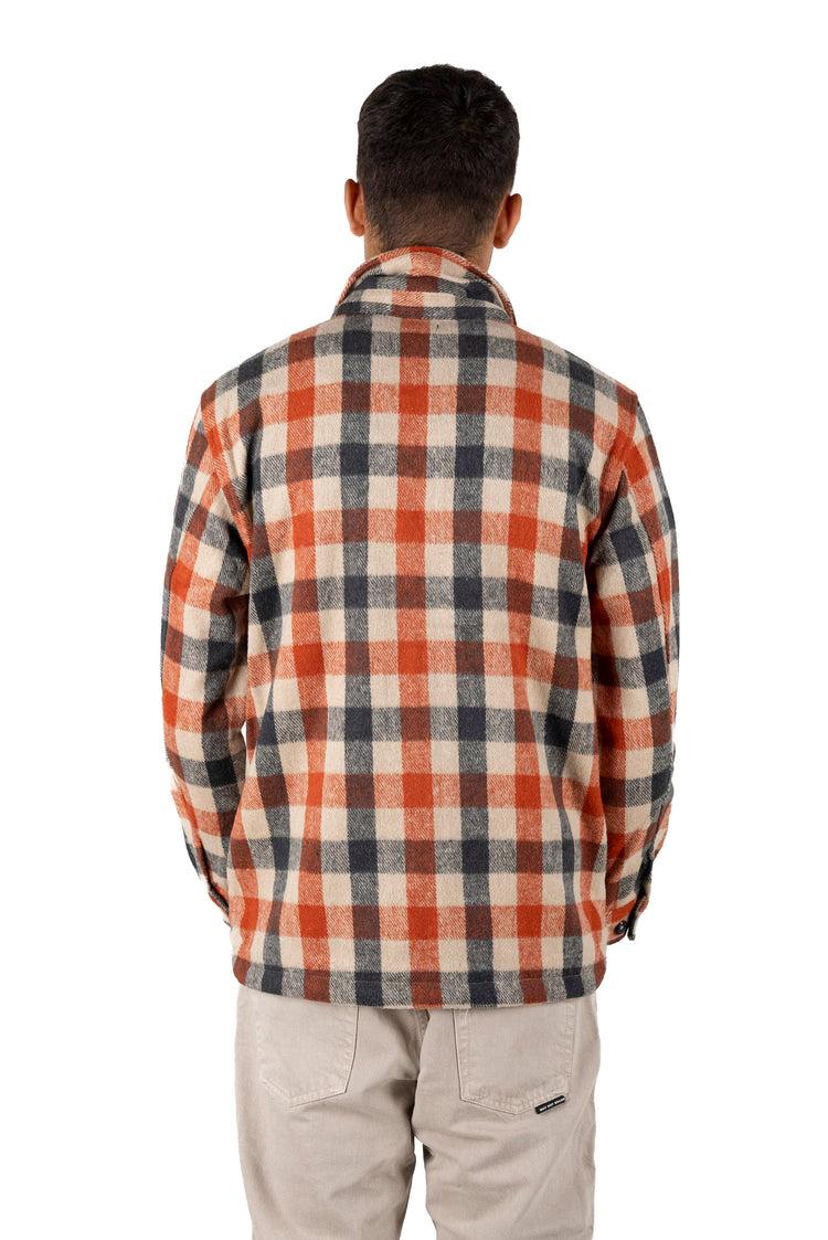 Why not brand Giacca Camicia a quadri Arancione Novità