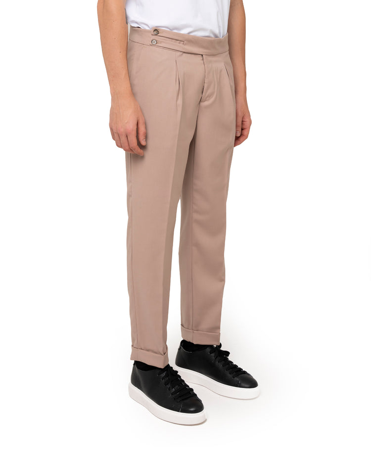 Why not brand Pantalone con pinces e risvolto Presa