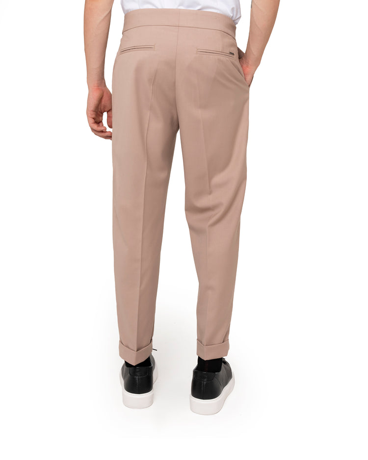 Why not brand Pantalone con pinces e risvolto Presa
