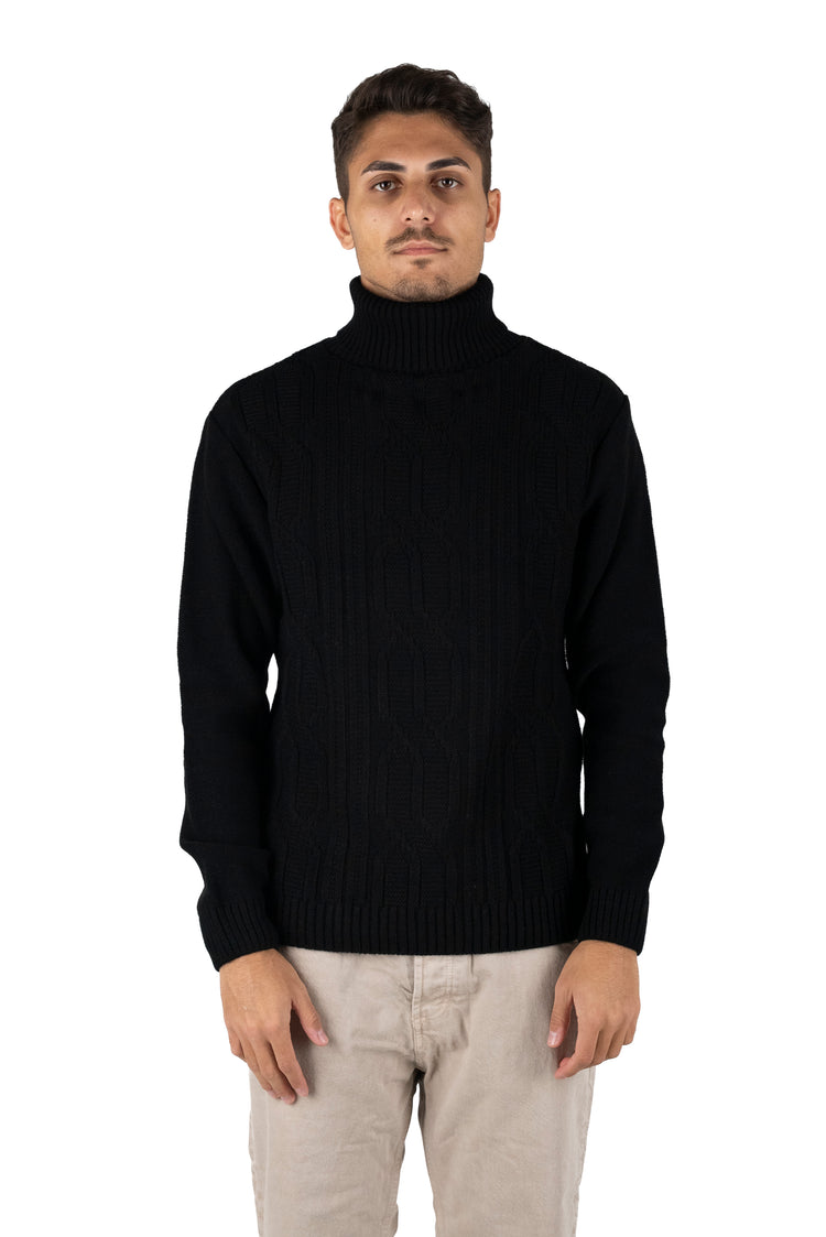 Why not brand Maglione a coste Dolcevita Vendita Calda