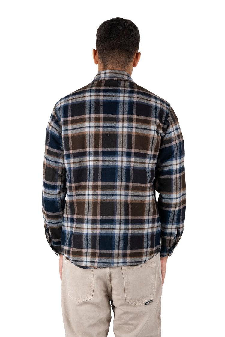 Why not brand Giacca Camicia a quadri Marrone 2025