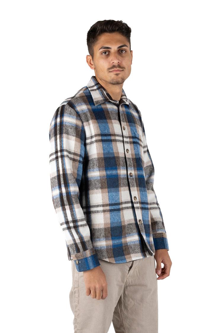 Why not brand Giacca Camicia a quadri Blu Italy