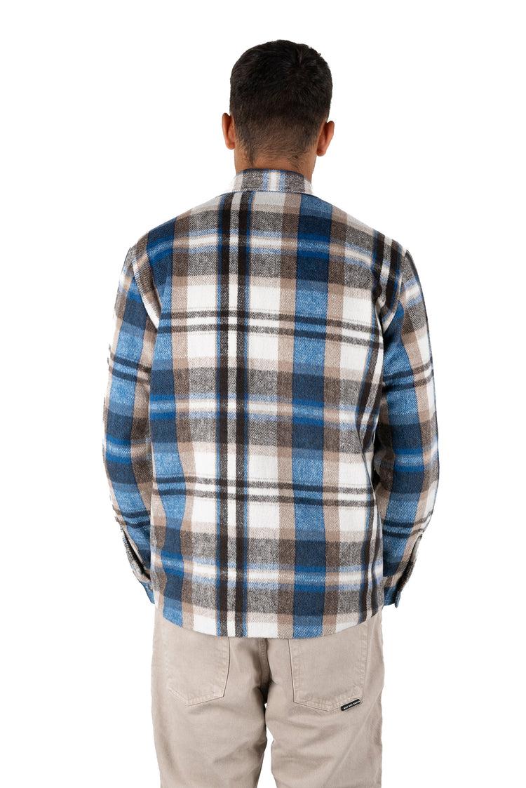 Why not brand Giacca Camicia a quadri Blu Italy