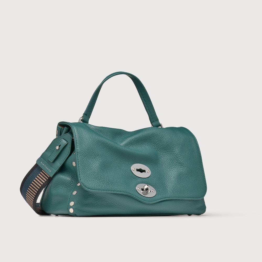 Zanellato BORSA POSTINA® SMALL IN PELLE MARTELLATA GREEN ACCA | Zanellato Fino Al -60%