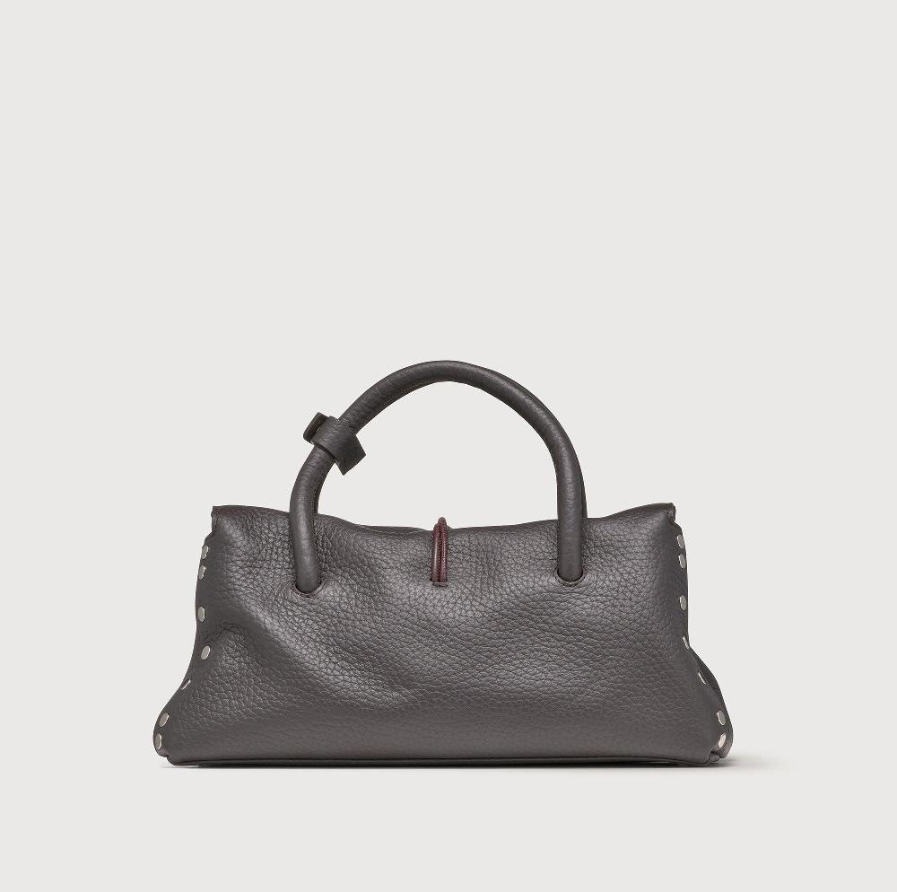 Zanellato BORSA DOTTA® SMALL IN PELLE MARTELLATA BROWN DOLCE AMARO | Zanellato Novità
