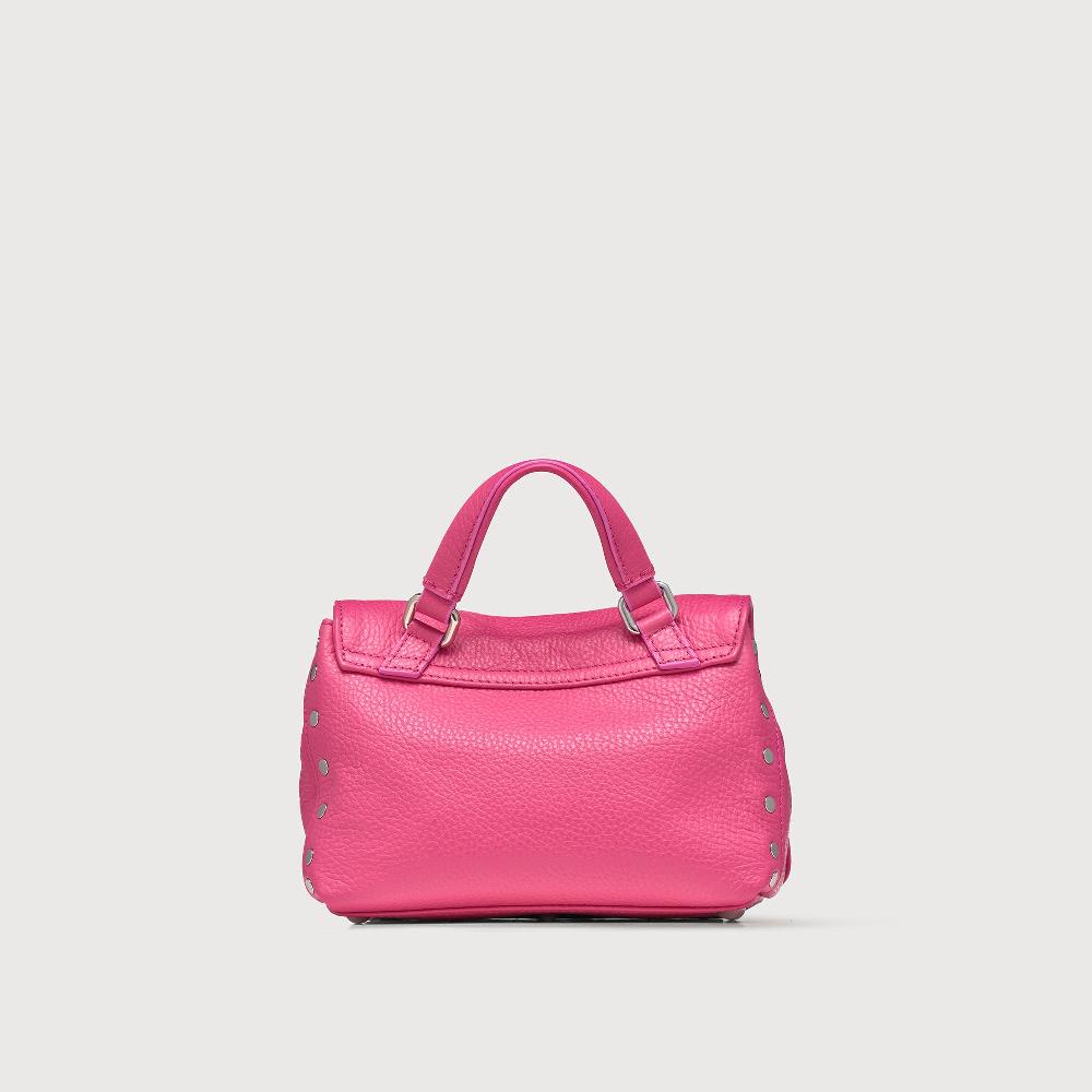 Zanellato BORSA POSTINA® BABY IN PELLE MARTELLATA PINK ORCHIDEA | Zanellato Sconto