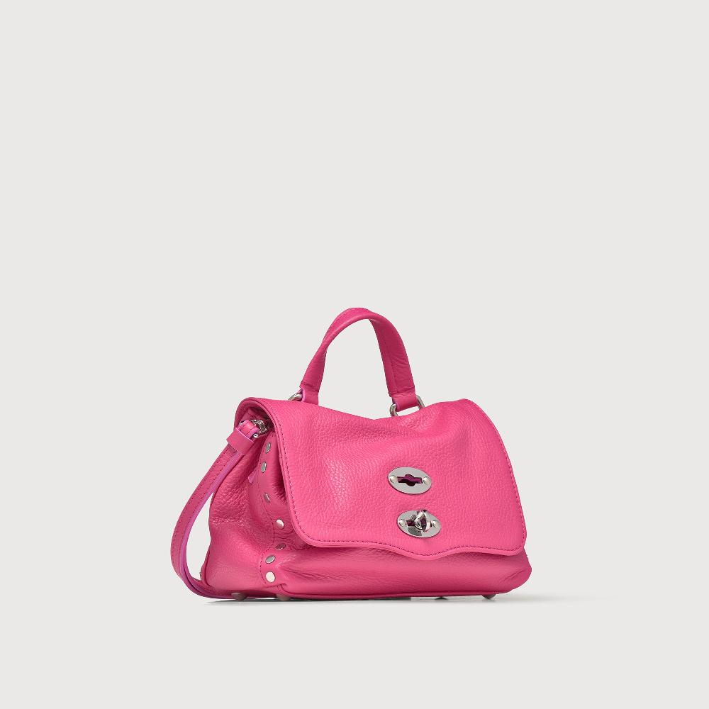 Zanellato BORSA POSTINA® BABY IN PELLE MARTELLATA PINK ORCHIDEA | Zanellato Offerta