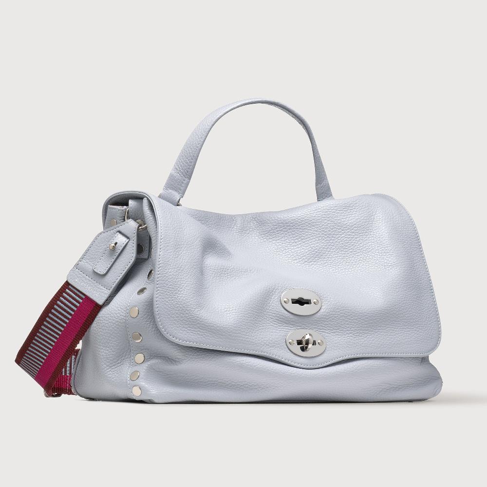 Zanellato BORSA POSTINA® MEDIUM IN PELLE MARTELLATA GREY CLOUD | Zanellato Economico