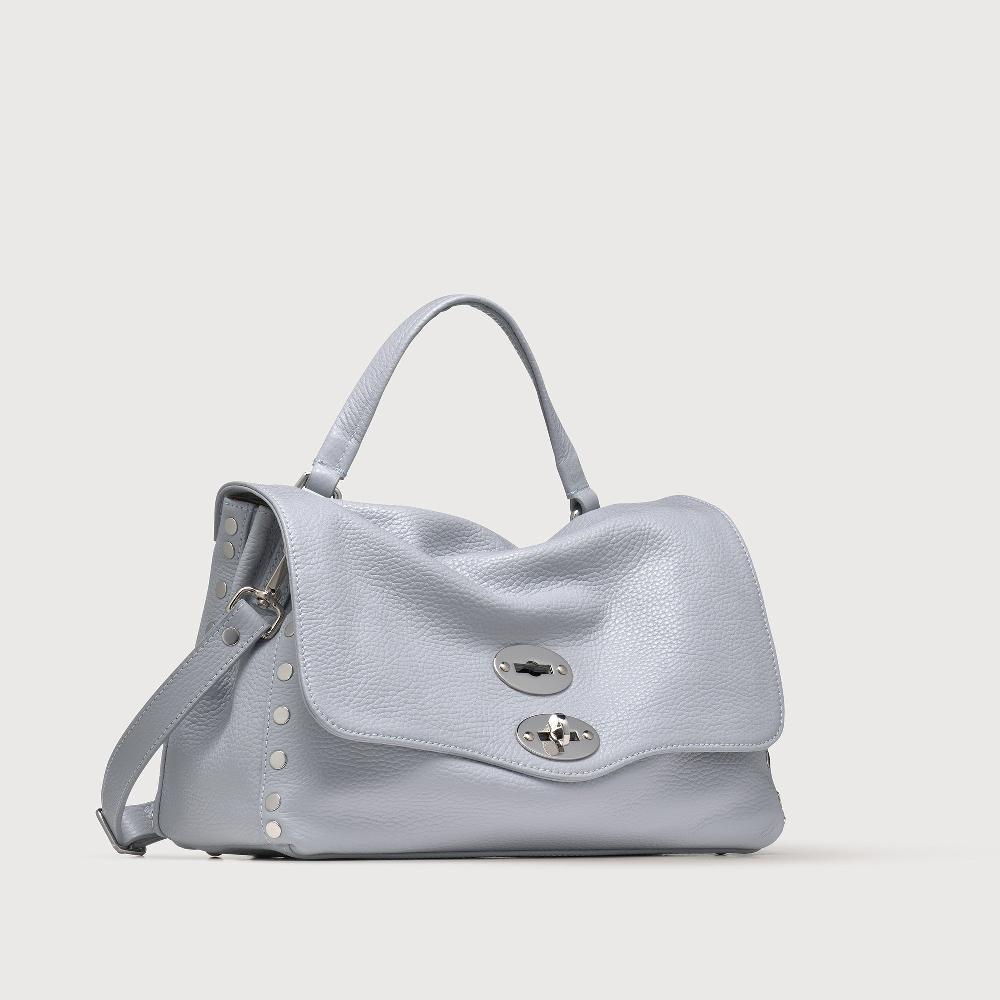 Zanellato BORSA POSTINA® SMALL IN PELLE MARTELLATA GREY CLOUD | Zanellato Promozione Limitata