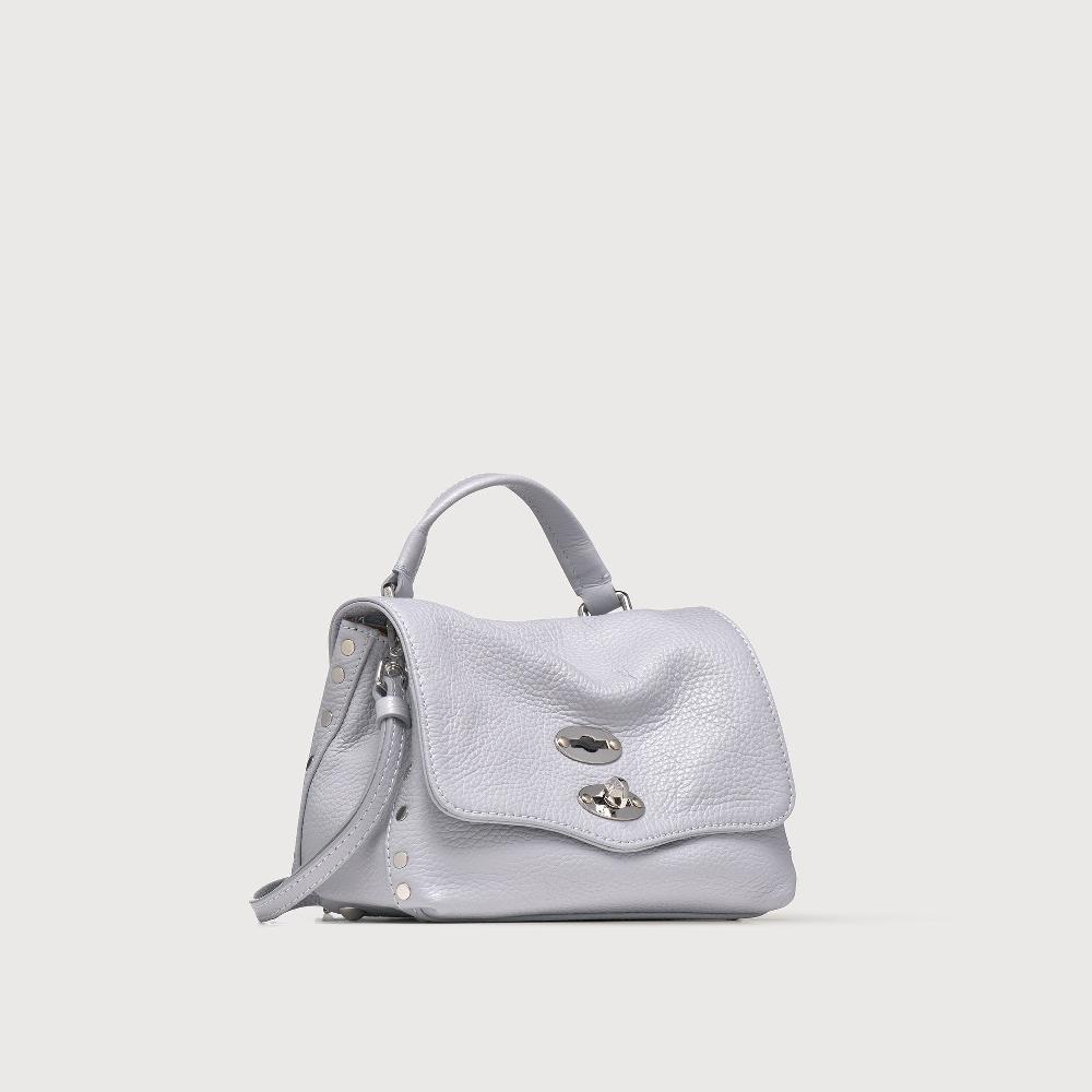 Zanellato BORSA POSTINA® BABY IN PELLE MARTELLATA GREY CLOUD | Zanellato Outlet
