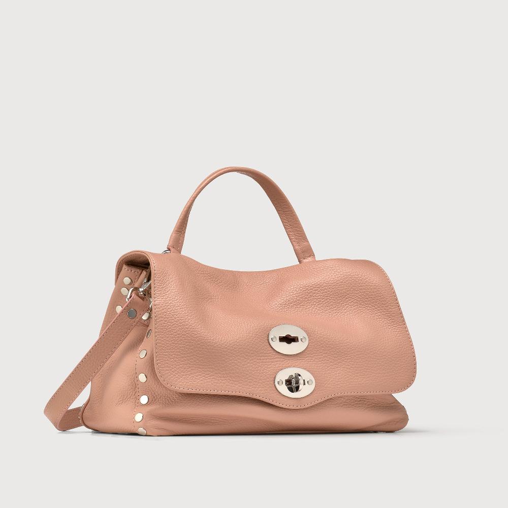 Zanellato BORSA POSTINA® SMALL IN PELLE MARTELLATA PINK NUDE | Zanellato In Vendita