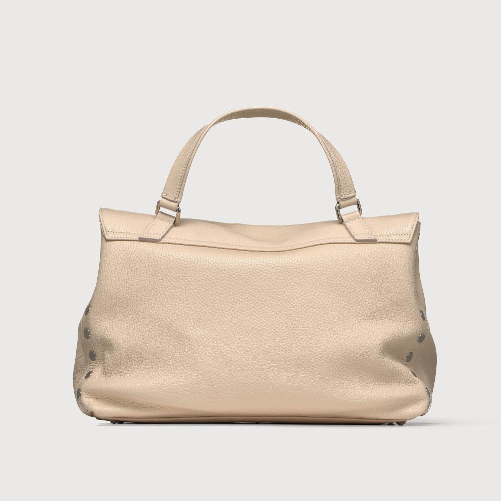 Zanellato BORSA POSTINA® MEDIUM IN PELLE MARTELLATA WHITE BIANCONE | Zanellato Saldi