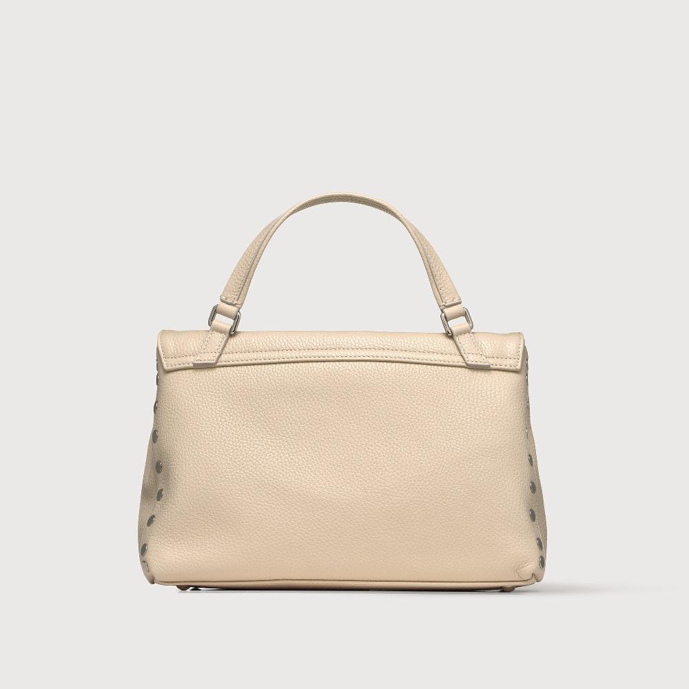 Zanellato BORSA POSTINA® SMALL IN PELLE MARTELLATA WHITE BIANCONE | Zanellato Offerte