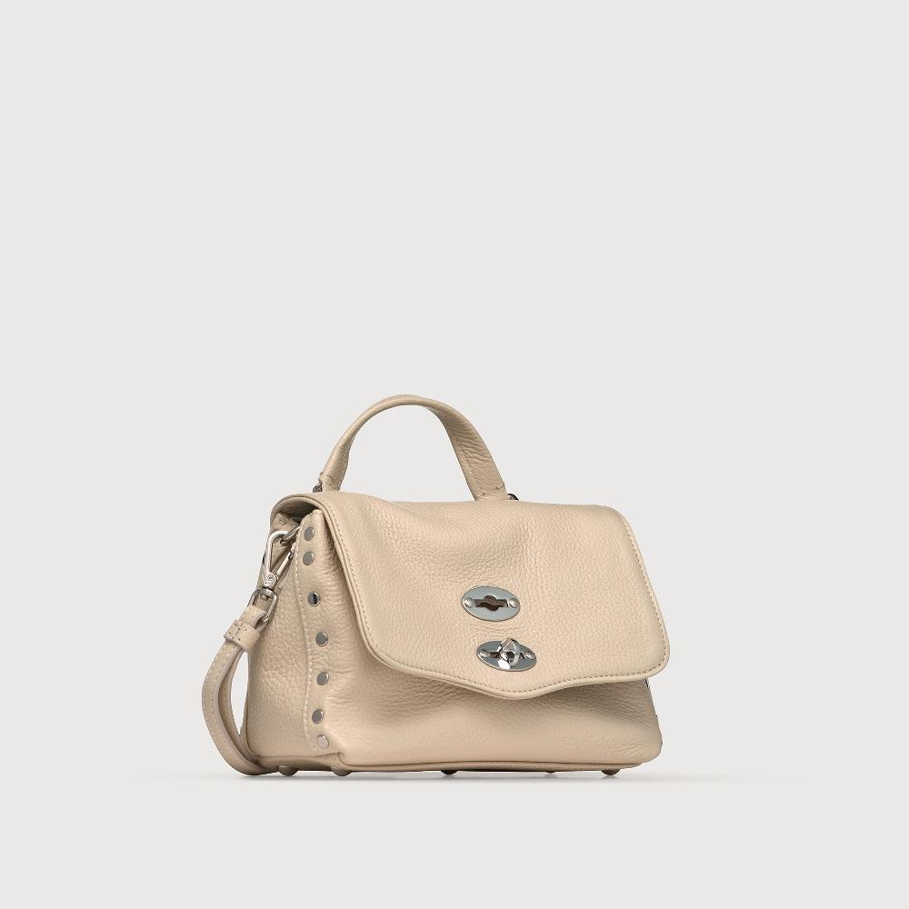 Zanellato BORSA POSTINA® BABY IN PELLE MARTELLATA WHITE BIANCONE | Zanellato Hotsell