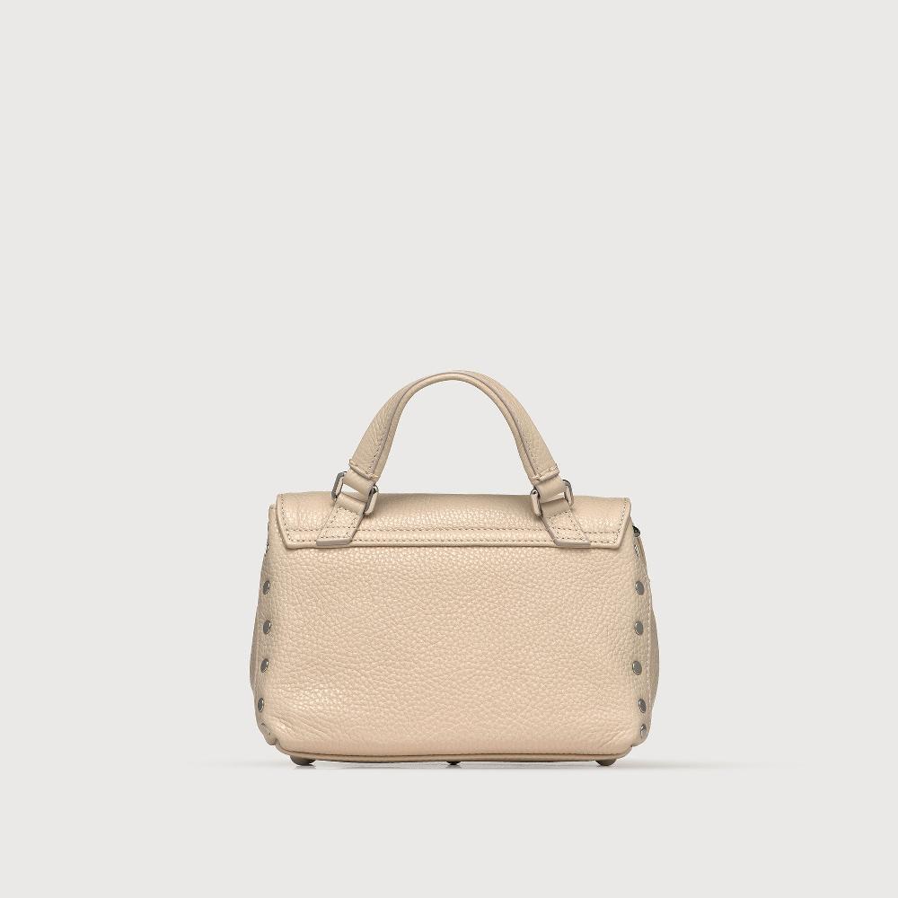 Zanellato BORSA POSTINA® BABY IN PELLE MARTELLATA WHITE BIANCONE | Zanellato Hotsell