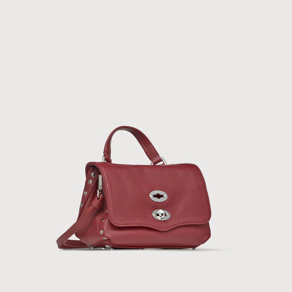 Zanellato BORSA POSTINA® BABY IN PELLE MARTELLATA RED OPERA | Zanellato I Più Venduti