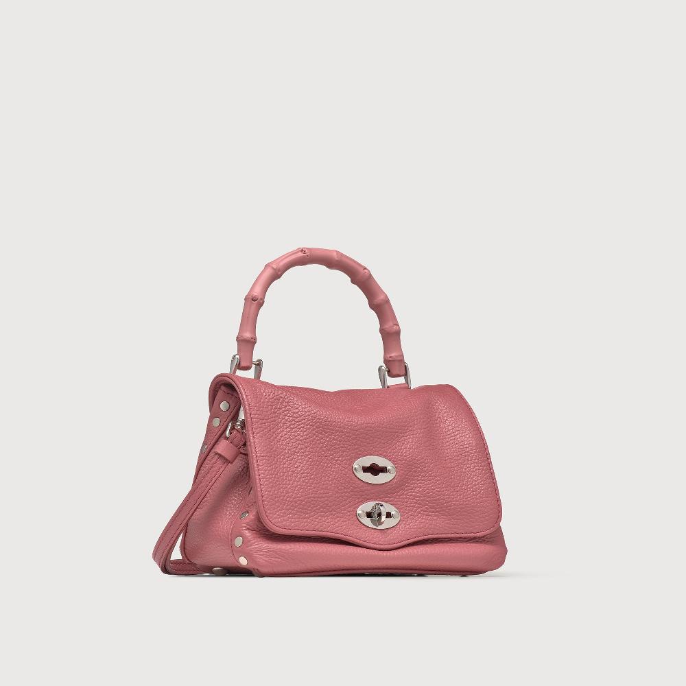 Zanellato BORSA POSTINA® BABY IN PELLE MARTELLATA PINK ROSATO | Zanellato 2025