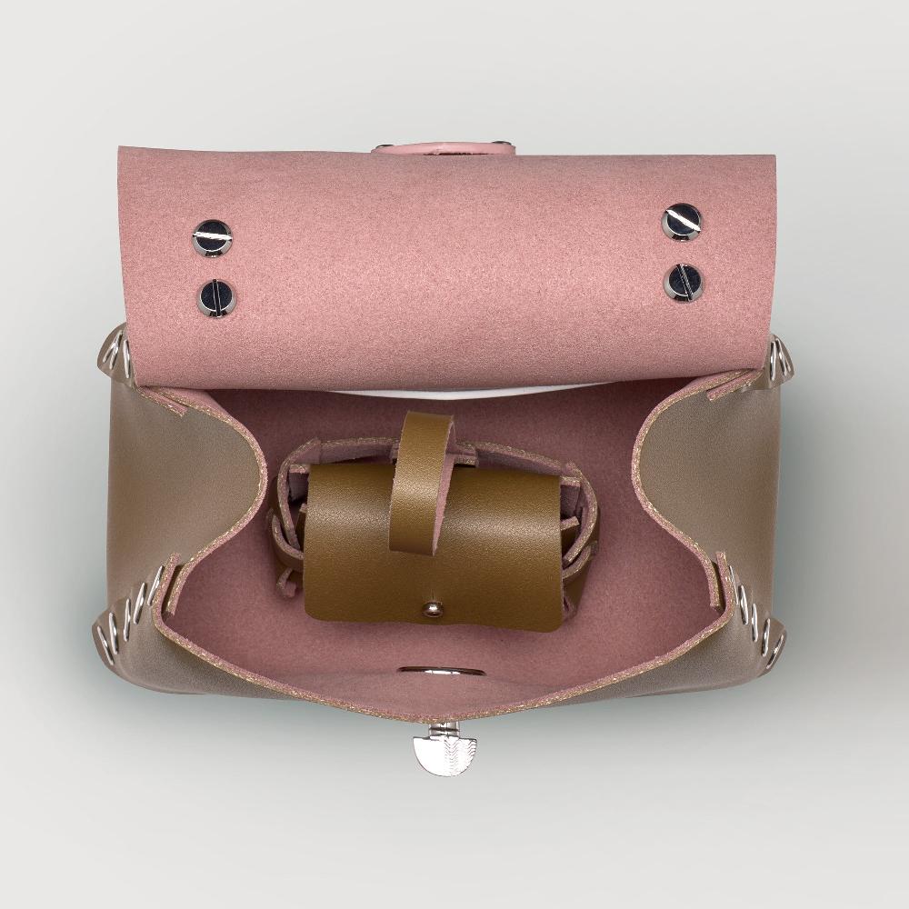 Zanellato BORSA POSTINA® SUPER BABY IN PELLE RIGENERATA GREEN PANTELLERIA | Zanellato In Linea