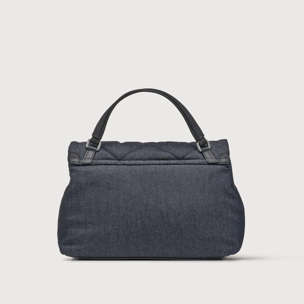 Zanellato BORSA POSTINA® SMALL IN TESSUTO DENIM PADDED BLUE NIMES | Zanellato Promozione