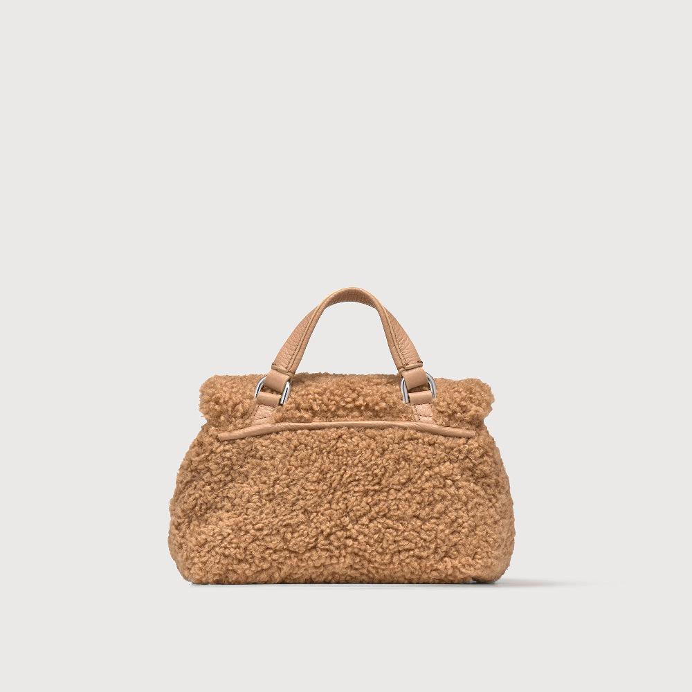 Zanellato BORSA POSTINA® BABY IN TESSUTO TEDDY BROWN TEDDY | Zanellato Consegna Veloce