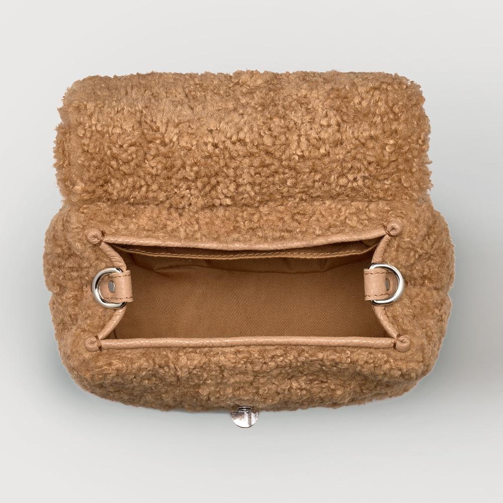 Zanellato BORSA POSTINA® BABY IN TESSUTO TEDDY BROWN TEDDY | Zanellato Consegna Veloce