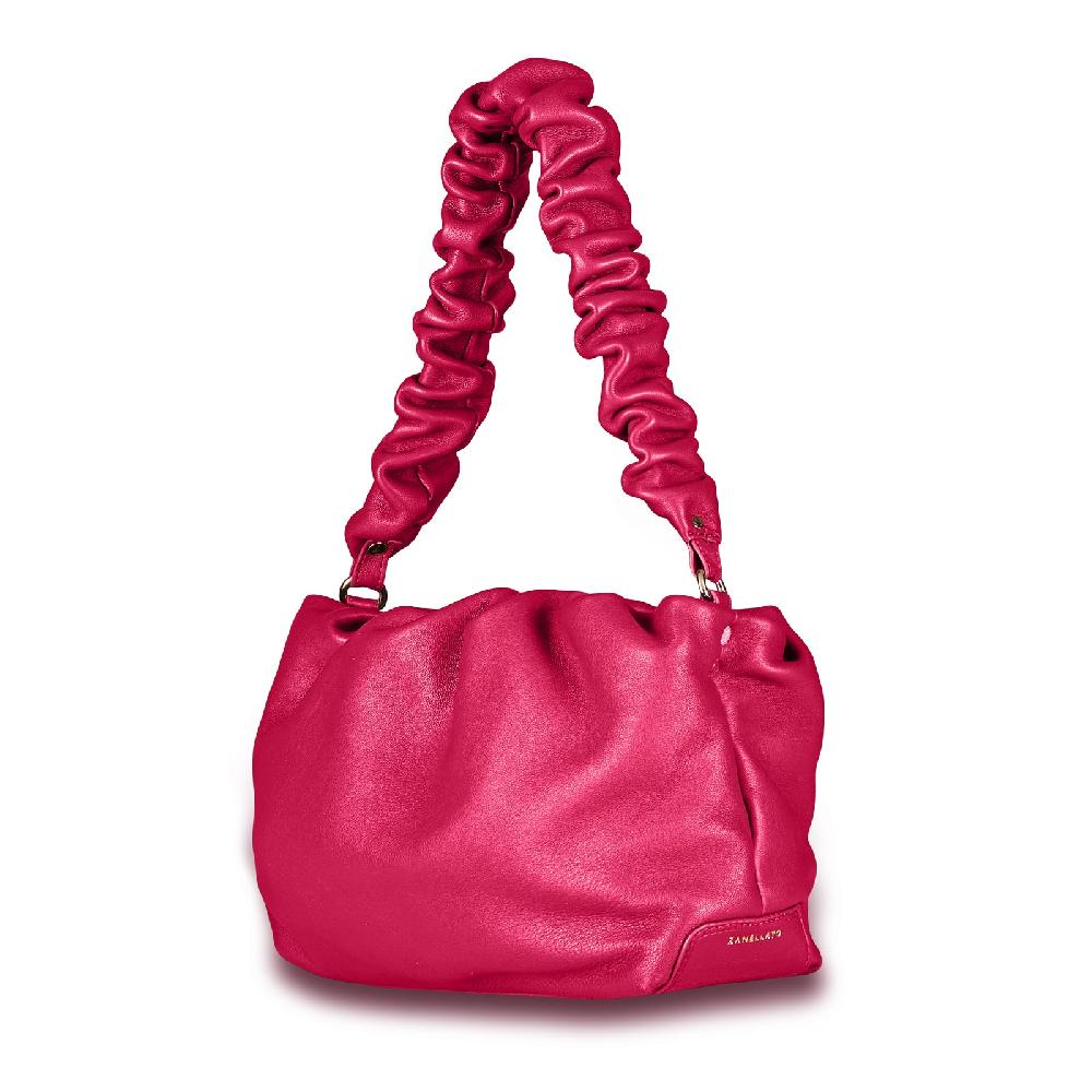 Zanellato BORSA TULIPA UNICA IN PELLE LISCIA ROSE ORCHIDEA | Zanellato Presa