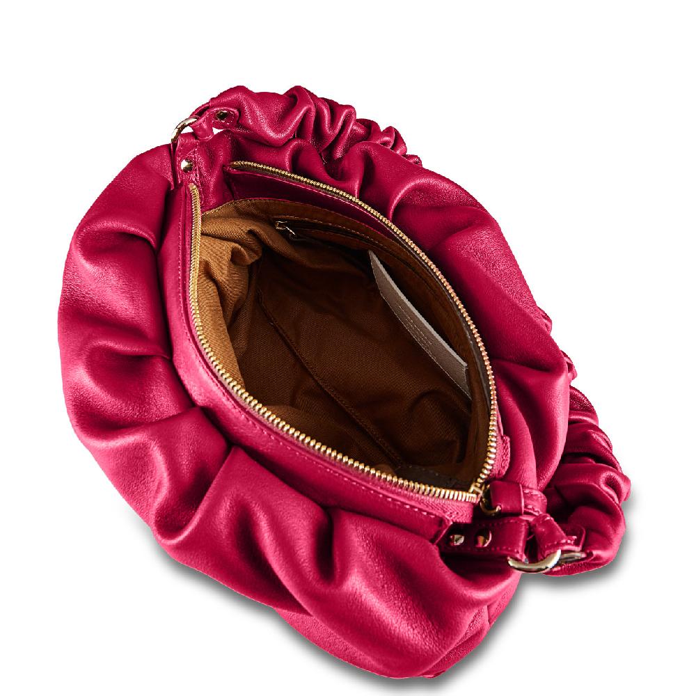 Zanellato BORSA TULIPA UNICA IN PELLE LISCIA ROSE ORCHIDEA | Zanellato Presa