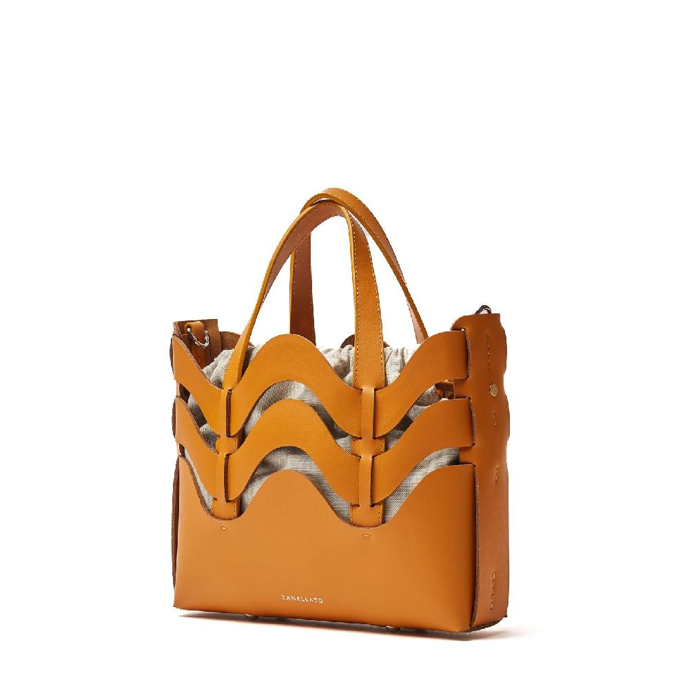 Zanellato BORSA DUNE SMALL IN PELLE RIGENERATA ORANGE ARANCETO | Zanellato Offerta