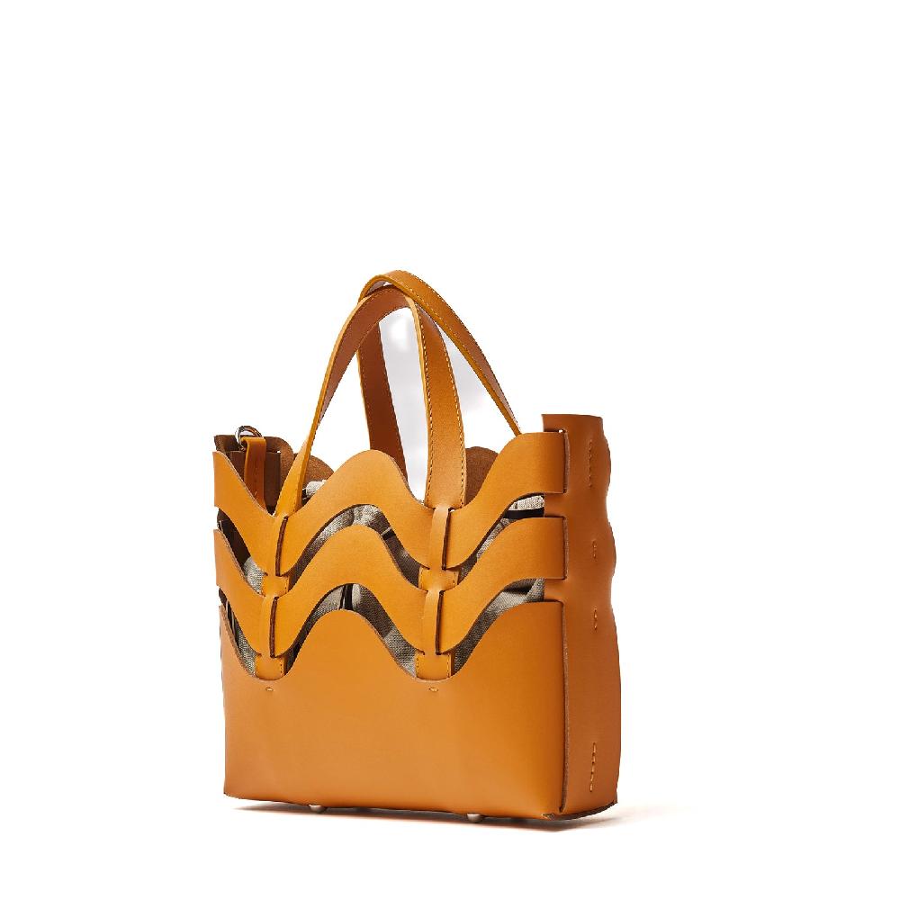 Zanellato BORSA DUNE SMALL IN PELLE RIGENERATA ORANGE ARANCETO | Zanellato Offerta