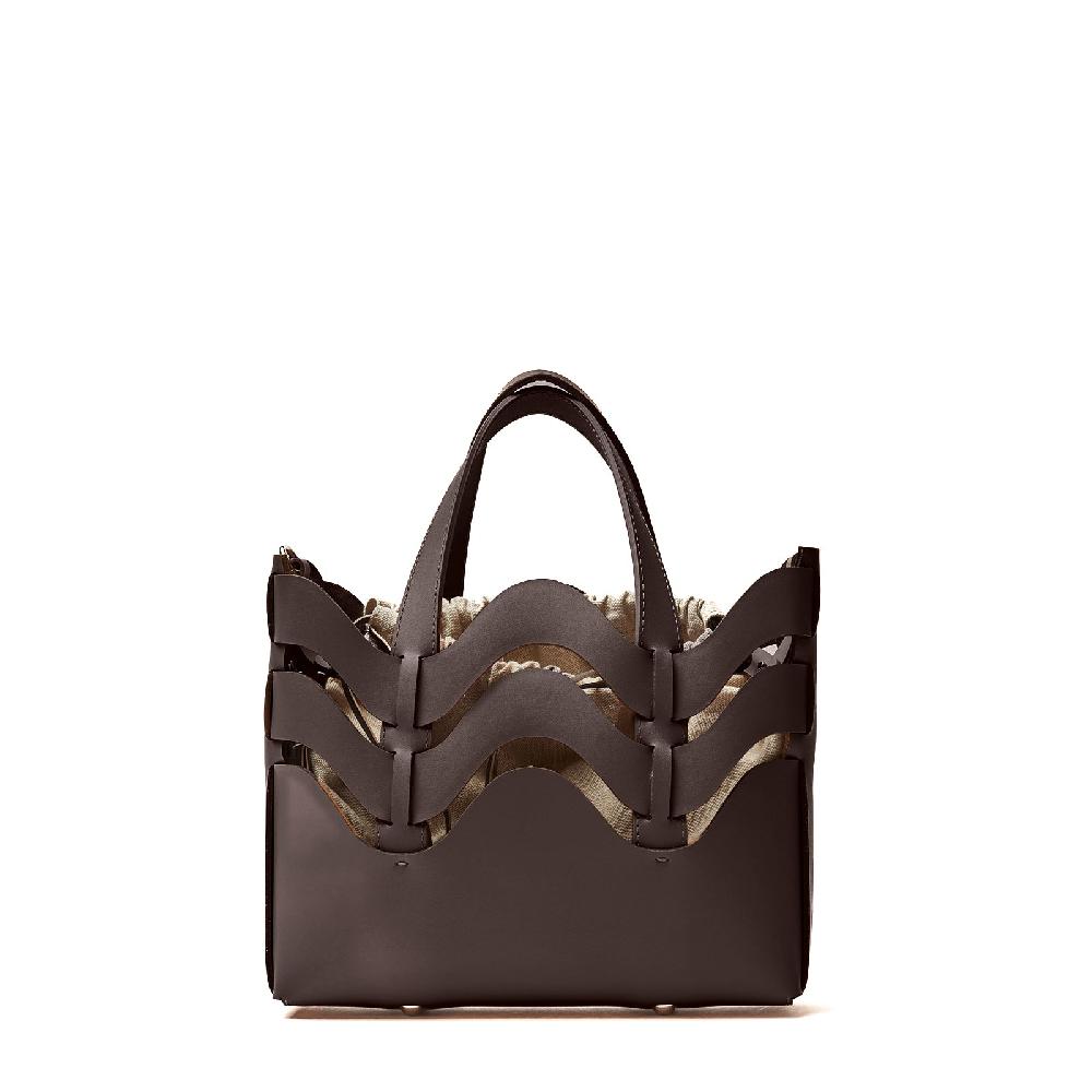 Zanellato BORSA DUNE SMALL IN PELLE RIGENERATA BROWN WENGHE | Zanellato Economico