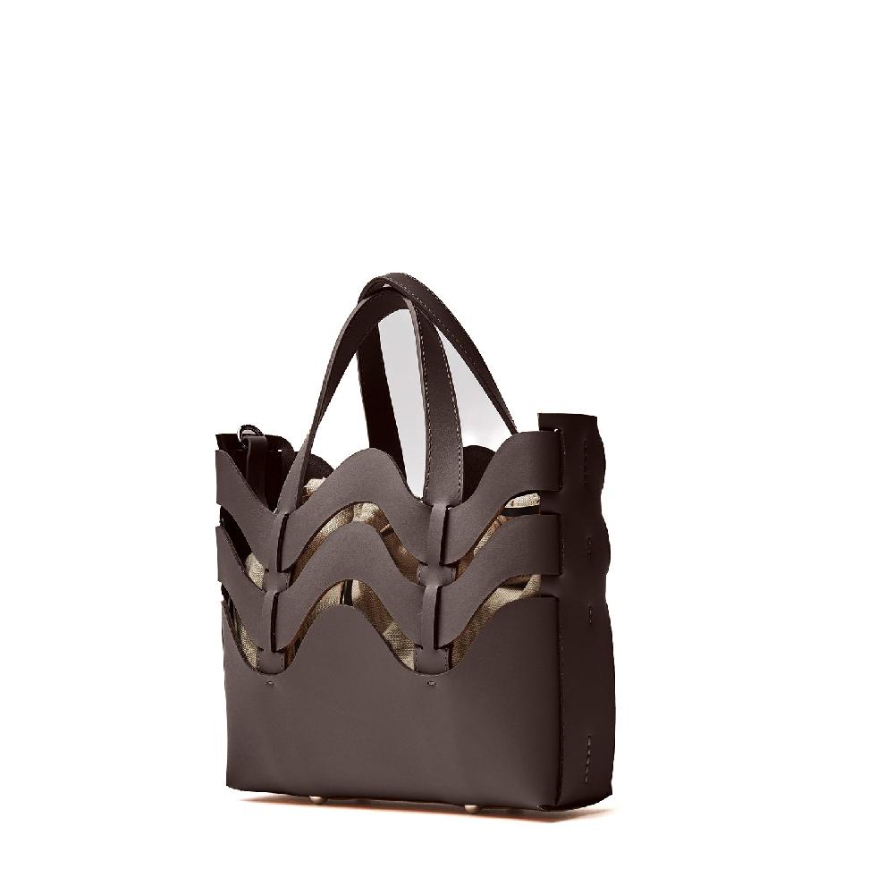 Zanellato BORSA DUNE SMALL IN PELLE RIGENERATA BROWN WENGHE | Zanellato Economico