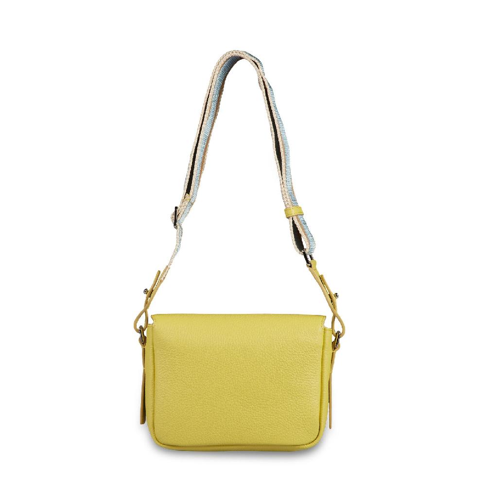 Zanellato BORSA TINA SMALL IN PELLE MARTELLATA GIALLO TUSCAN | Zanellato Vendita Calda