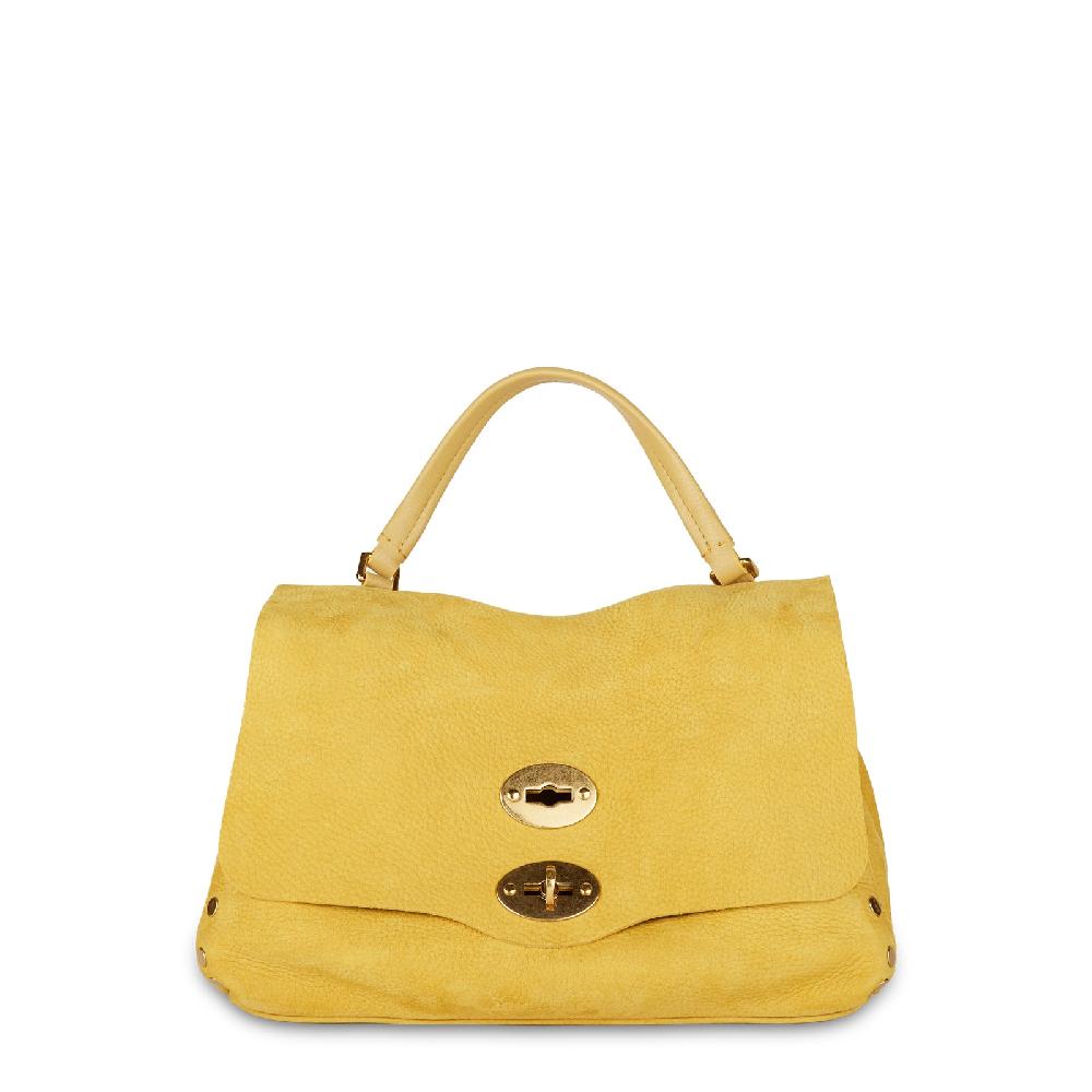Zanellato BORSA POSTINA® SMALL IN PELLE NABUK YELLOW | Zanellato Saldi Di Fabbrica