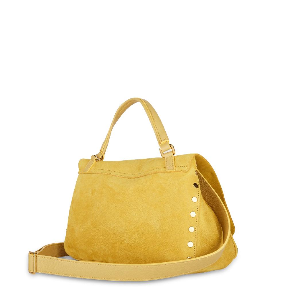 Zanellato BORSA POSTINA® SMALL IN PELLE NABUK YELLOW | Zanellato Saldi Di Fabbrica