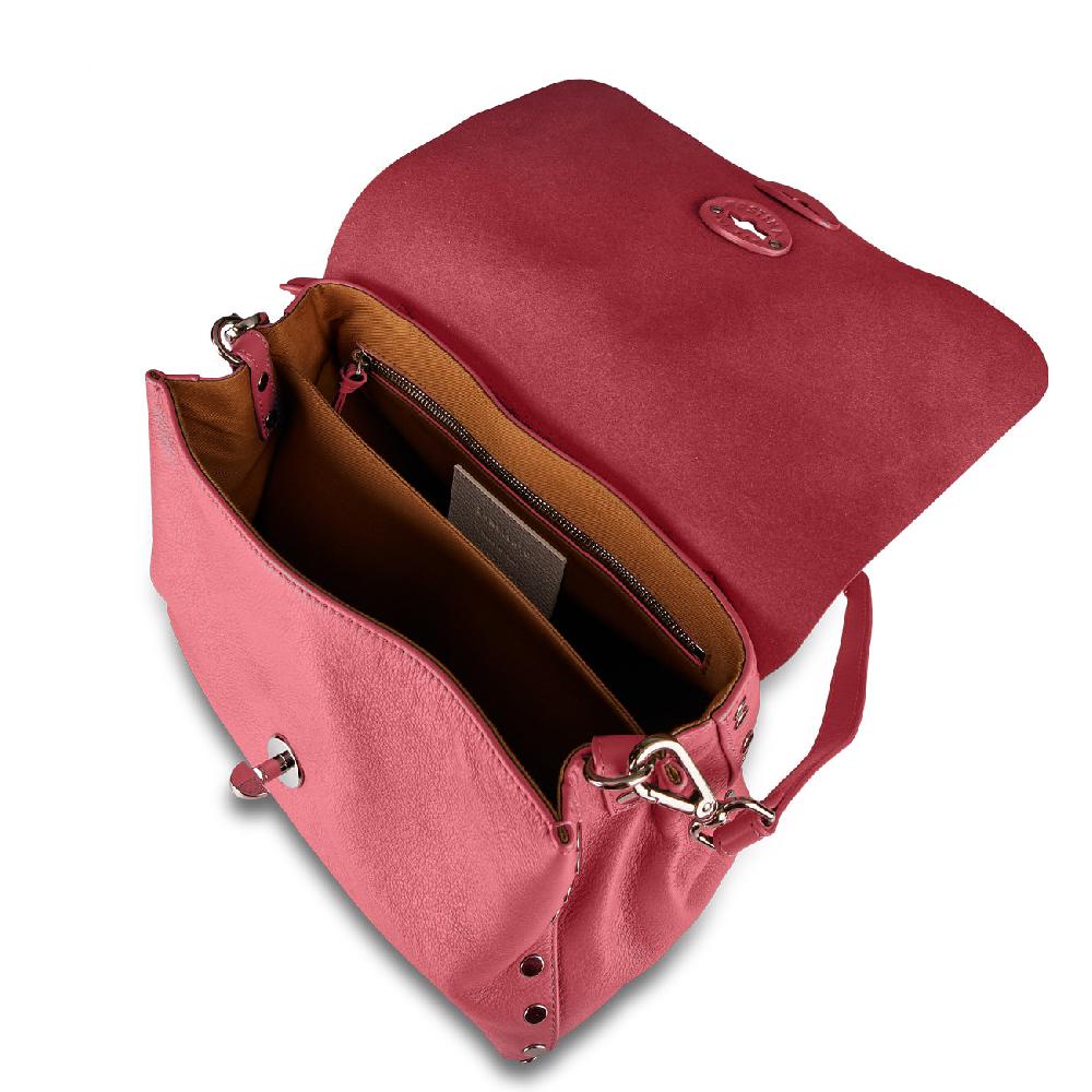 Zanellato BORSA POSTINA® SMALL IN PELLE LISCIA ROSE GUARANA' | Zanellato Vendite Flash