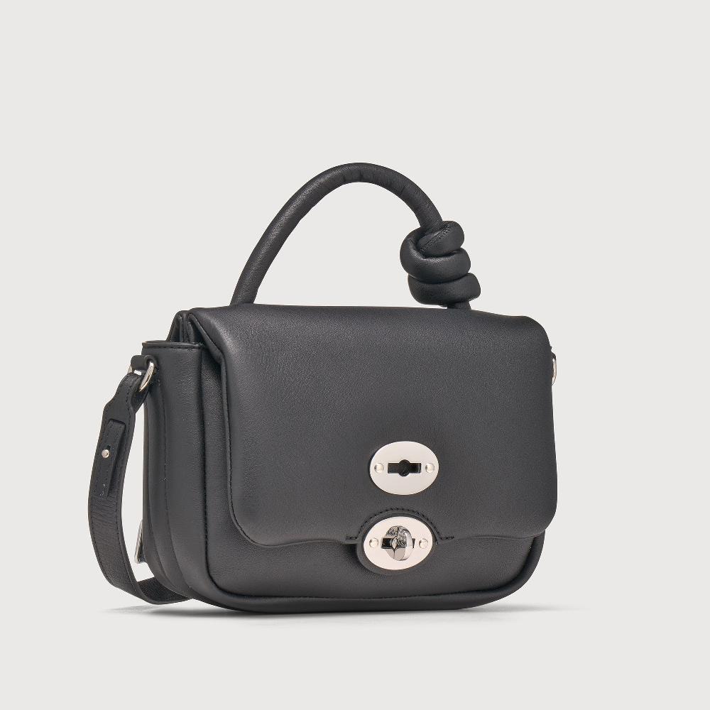 Zanellato BORSA ELLA SOFT SMALL IN PELLE LISCIA BLACK NERO | Zanellato Nuova