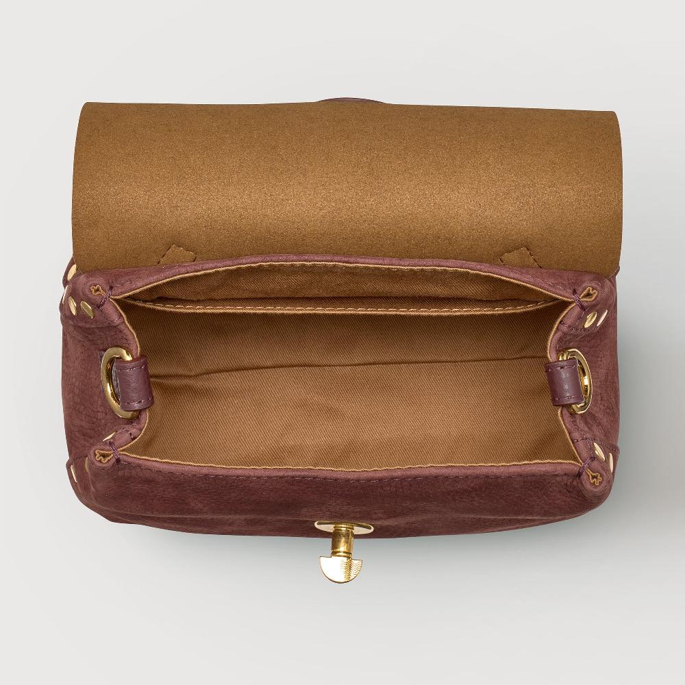 Zanellato BORSA POSTINA® BABY IN PELLE NABUK RED BARBERA | Zanellato Italia