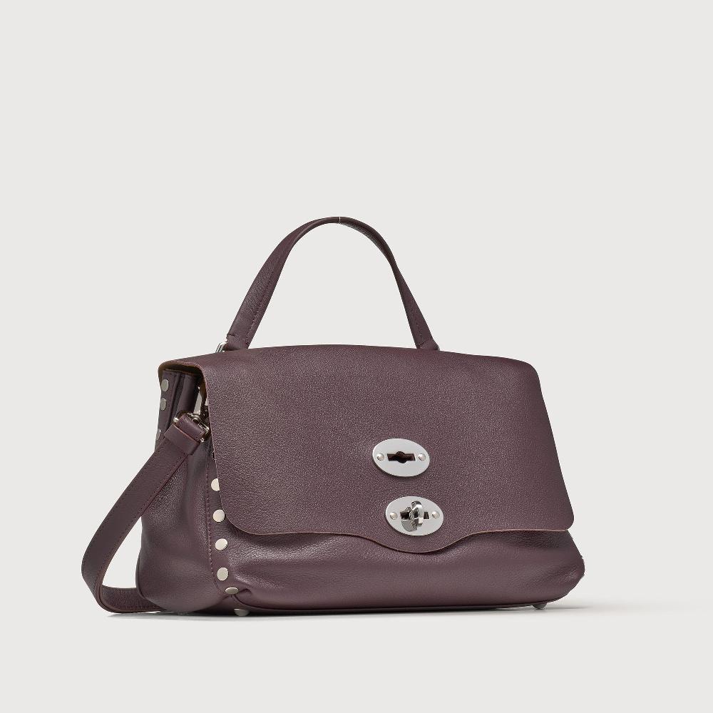 Zanellato BORSA POSTINA® SMALL IN PELLE LISCIA BROWN SANZENO | Zanellato Spedizione Gratuita