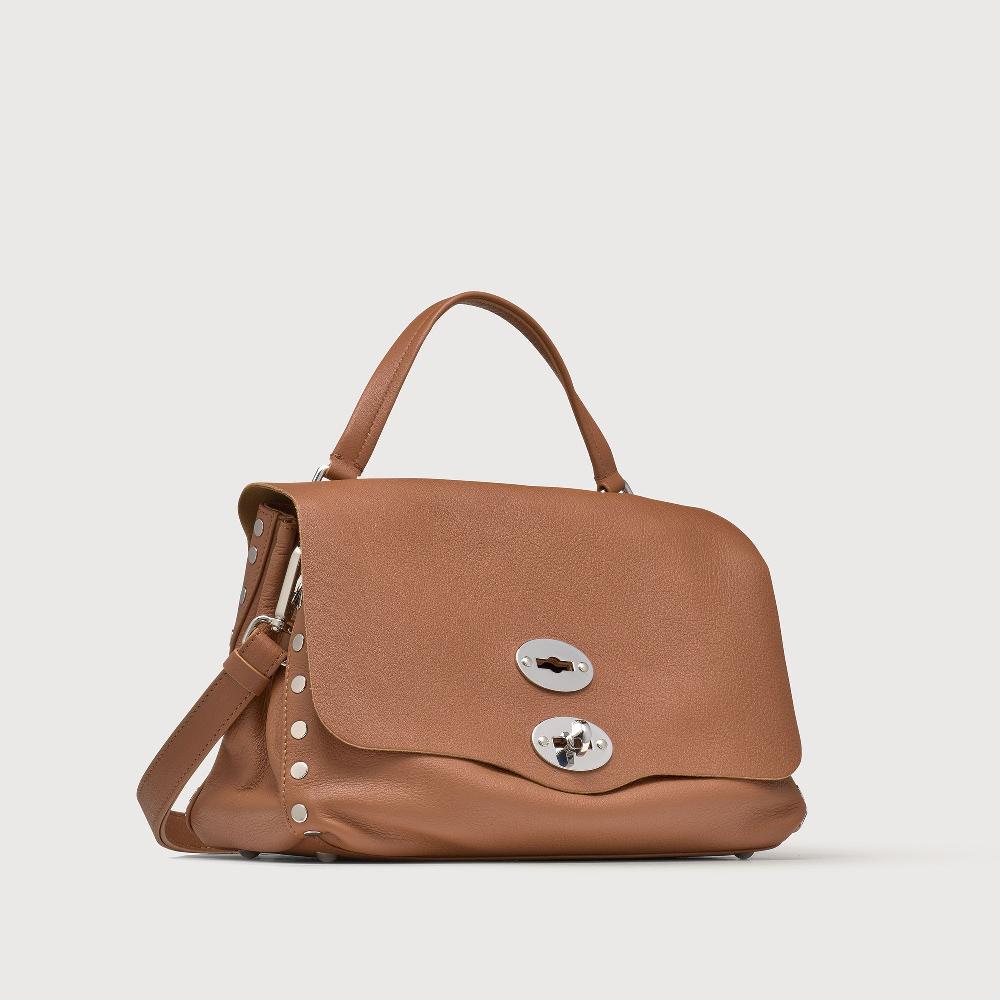 Zanellato BORSA POSTINA® SMALL IN PELLE LISCIA BEIGE GENCO | Zanellato Pezzi Unici