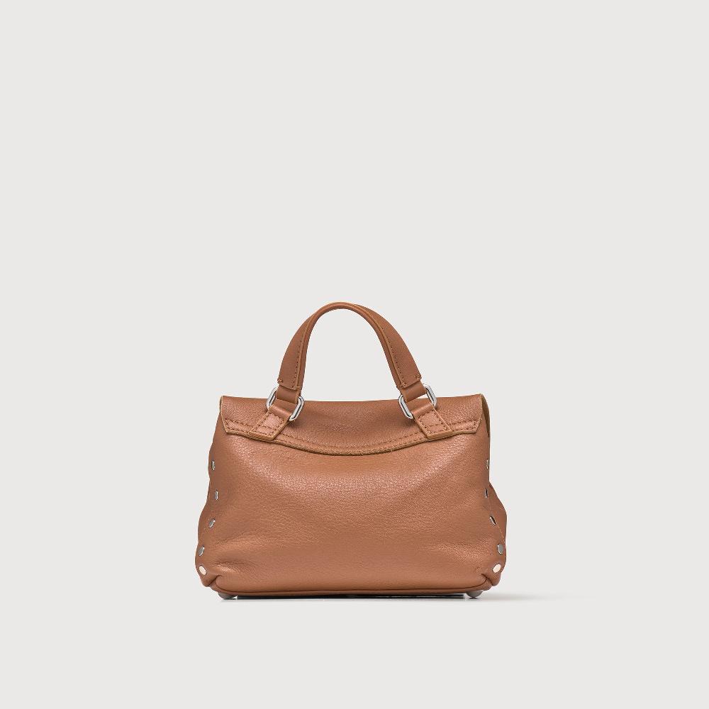 Zanellato BORSA POSTINA® BABY IN PELLE LISCIA BEIGE GENCO | Zanellato Soddisfazione Garantita