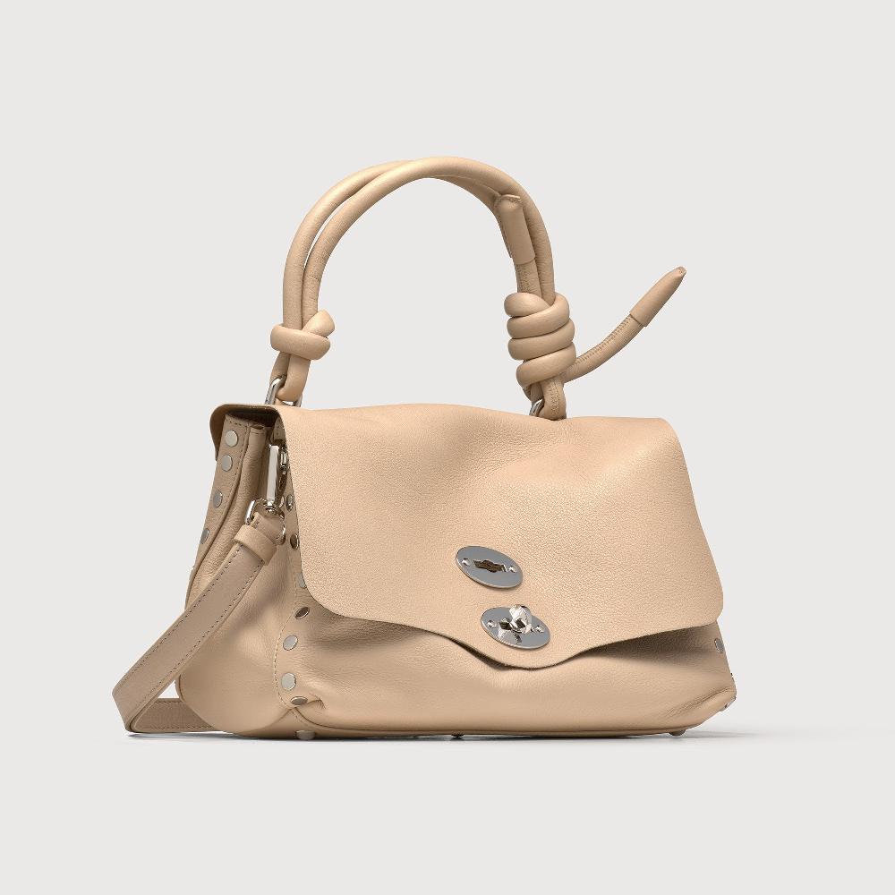 Zanellato BORSA POSTINA® SMALL IN PELLE LISCIA BEIGE BLOOM | Zanellato Acquista Ora