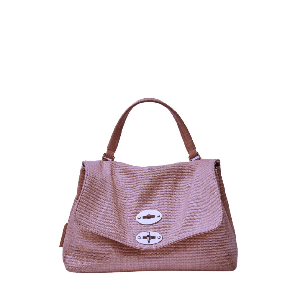 Zanellato BORSA POSTINA® SMALL IN TESSUTO PAGLIA VIOLET MODENA | Zanellato Convenienza