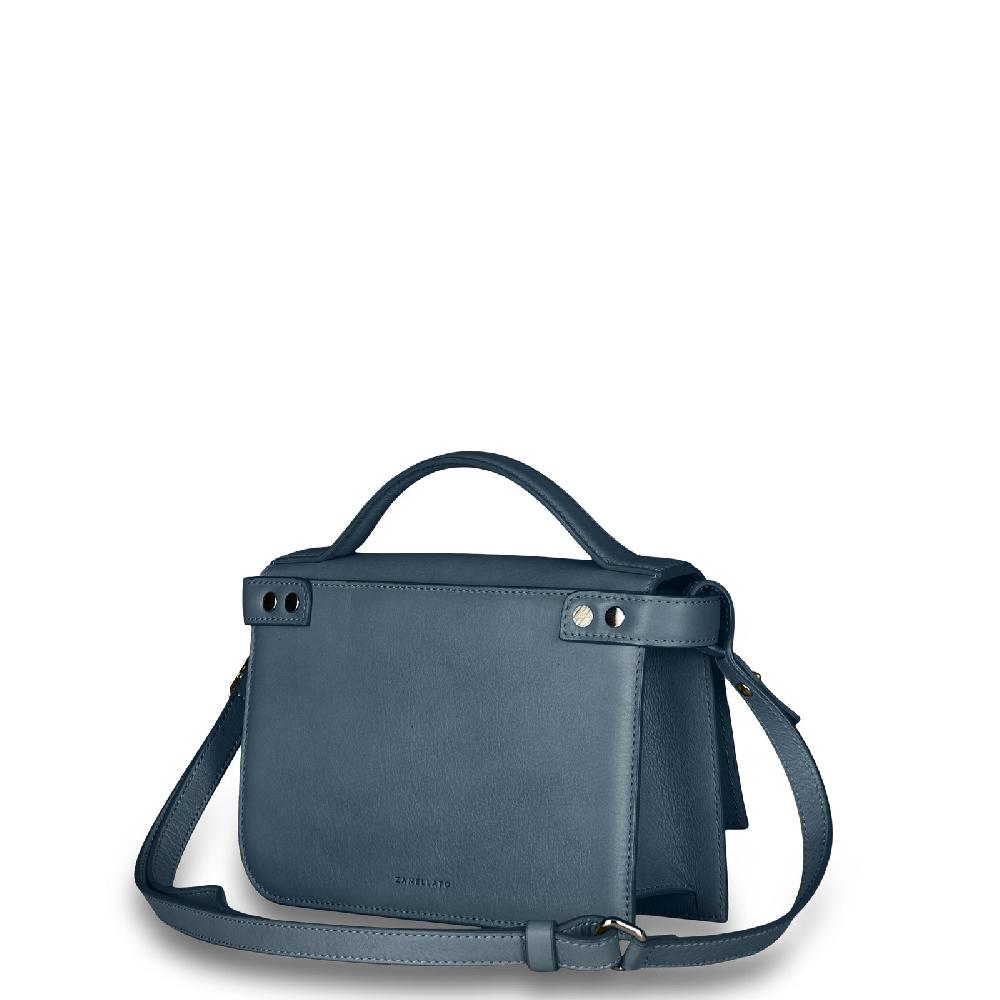 Zanellato BORSA ELLA UNICA IN PELLE LISCIA BLUE ATMOSFERA | Zanellato Outlet