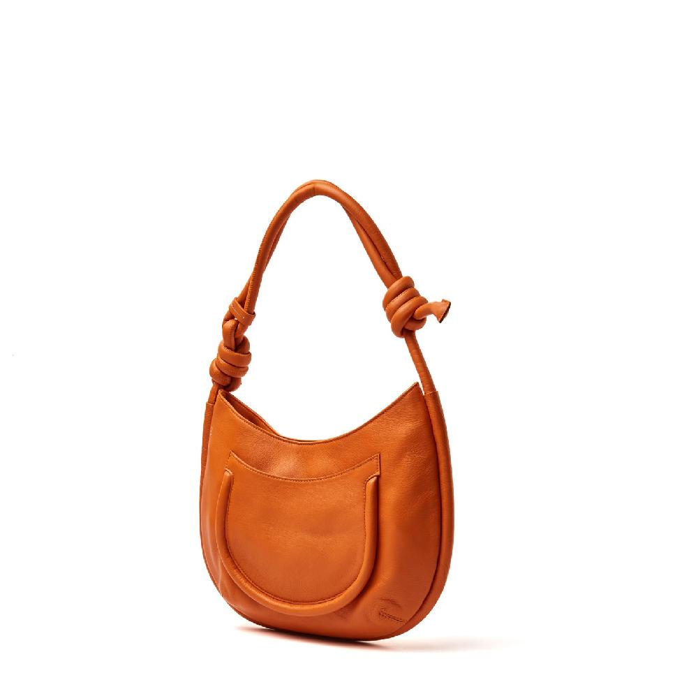 Zanellato BORSA DEMì SMALL IN PELLE LISCIA ORANGE NOTO | Zanellato Saldi Di Fabbrica