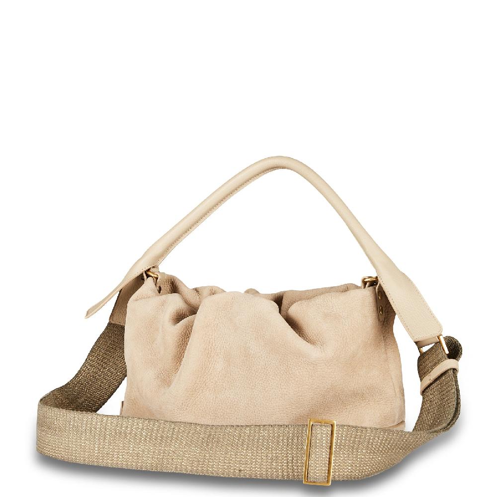 Zanellato BORSA TULIPA UNICA IN PELLE NABUK GREY VISONE | Zanellato Vendite Flash